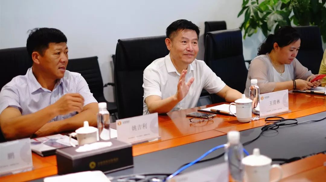 辽宁省鞍山市农业农村局局长王贵林一行莅临金恪集团考察交流